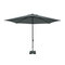 Madison Elba push-up parasol &Oslash;300 cm grey