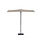 Madison Sun Wave parasol 270x150 cm ecru