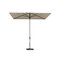 Madison Mikros luxe parasol 200x300 cm ecru
