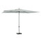 Madison rechthoekige parasol 400x300 cm grey