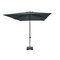Madison Denia push-up parasol 200x200 cm grey