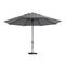Madison Timor luxe parasol &Oslash;400 cm light grey