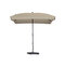 Madison Patmos luxe parasol 210x140 cm ecru