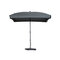 Madison Patmos luxe parasol 210x140 cm grey