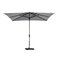 Madison Syros luxe parasol 280x280 cm light grey