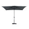 Madison Syros luxe parasol 280x280 cm grey