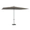 Madison rechthoekige parasol 400x300 cm taupe