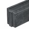 Betonband met afwateringsprofiel Antraciet 10,0 x 15,0 x 100 cm
