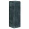 Betonpoer XXL grote vellingkant antraciet 22 x 22 x 40 cm, M20