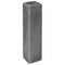 Betonpoer grote vellingkant antraciet 15 x 15 x 60 cm, M20