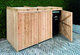 Containerberging Triple Ge&iuml;mpregneerd Vuren 196 x 80 x 117 cm