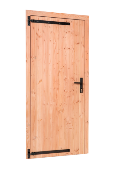 Red Class Wood Dichte Binnendeur &ndash; 1000x2050 mm &ndash; Linksdraaiend
