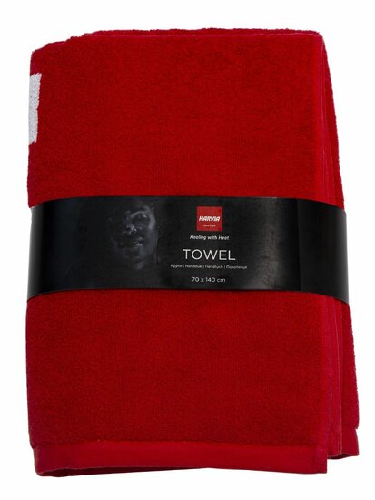 Harvia handdoek 70,0 x 140 cm rood