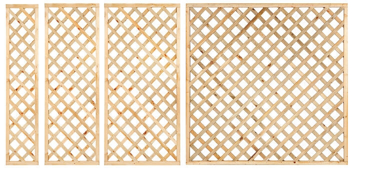 Trellis diagonaal Grenen groen ge&iuml;mpregneerd 180 x 180 cm