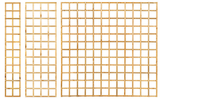 Trellis recht Grenen groen ge&iuml;mpregneerd 30 x 180 cm