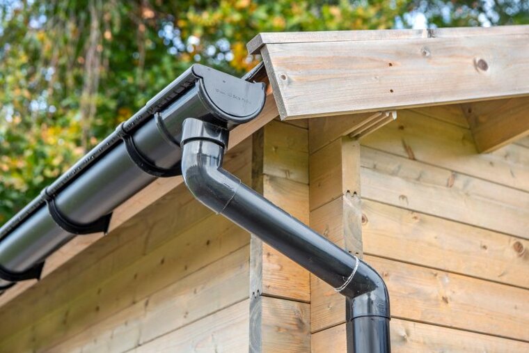 Uitbreiding gootset 100mm voor 4 zijden &agrave; 200 cm