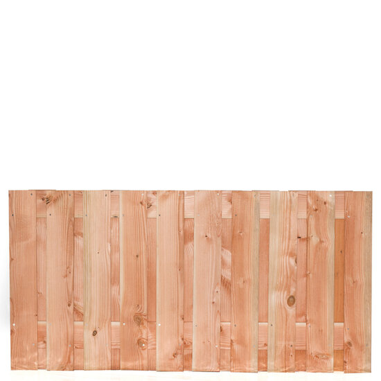 Tuinscherm Douglas geschaafd 21-planks (19 + 2) Zwarte Woud 90 x 180 cm