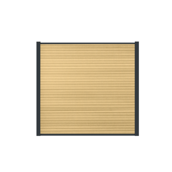 Composietscherm Boston Modern, Red Cedar