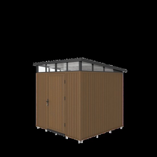 NewTechWood berging met enkele deur 222 x 210 cm Teak
