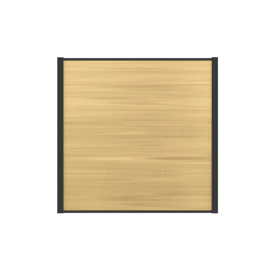 Composietscherm Boston Premium red cedar 180 x 200 cm