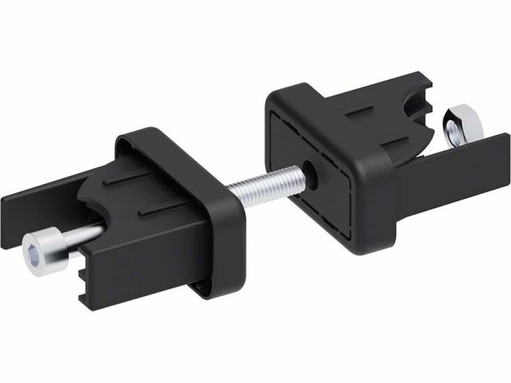Vakwerkpropsete 5,0 x 2,5 cm, incl. bevestigingsmateriaal, set a 2 stuks