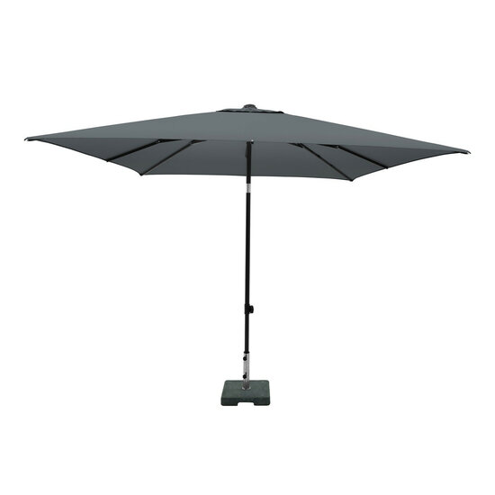 Madison Corsica push-up parasol 200x250 cm grey