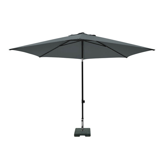 Madison Mykanos push-up parasol &Oslash;250 cm grey