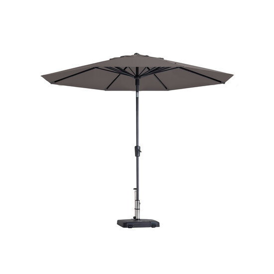 Madison Paros II luxe auto tilt parasol &Oslash;300 cm taupe