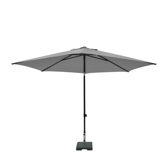 Madison Mykanos push-up parasol &Oslash;250 cm light grey