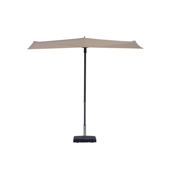 Madison Sun Wave parasol 270x150 cm ecru