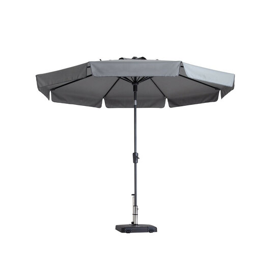 Madison Flores luxe parasol &Oslash;300 cm light grey