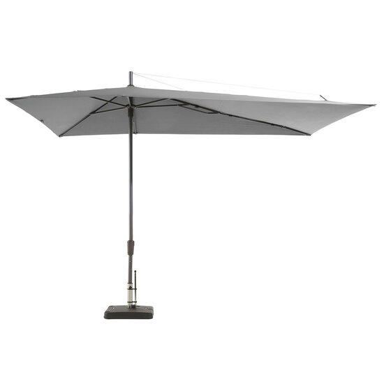 Madison Asymetric Sideway parasol 360x220 cm light grey