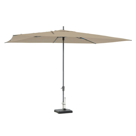 Madison rechthoekige parasol 400x300 cm ecru