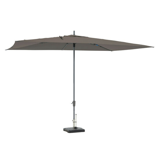 Madison rechthoekige parasol 400x300 cm taupe