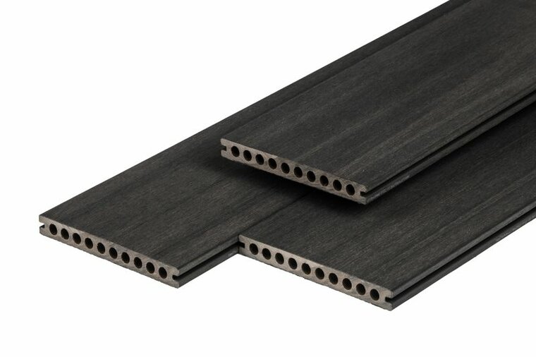 PuraShield composiet vlonderplank ebony black 2,3 x 21 x 500 cm