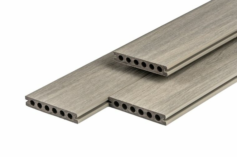 PuraShield composiet vlonderplank light grey 2,3 x 13,8 x 300 cm