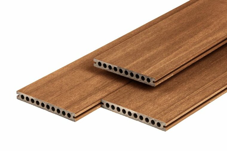 PuraShield composiet vlonderplank teak 2,3 x 21 x 400 cm