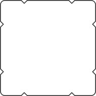 Paal hardhout met punt 6.5x6.5x100cm