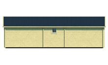 Blokhut Skerries 1050 x 700 x 317 cm - Prefab Houten Woning - Luxe Tuinhuis