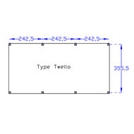 DHZ Overkapping Twello - Blanke wanden