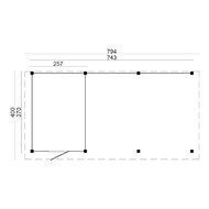 DHZ Overkapping Twello - Blanke wanden