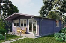Blokhut Ballyragget 595 x 930 x 277 cm Wanddikte 70 mm