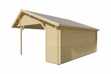 Blokhutprieel Thuringen 500 x 350 x 290 cm - Kapschuur