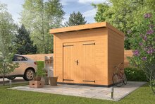 Tuinberging Almelo Douglas 300 x 300 cm &ndash; Blanke wanden