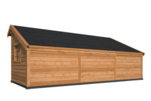 Kapschuur Malmo, type 2 - 813 x 414 cm - Red Class Wood 