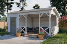 Blokhut Selma 578 x 350 x 279 cm - Kapschuur
