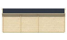 Blokhut Ragna onbehandeld 720 x 420 x 262 cm - Tuinhuis