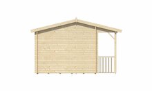 Blokhut Ragna onbehandeld 720 x 420 x 262 cm - Tuinhuis