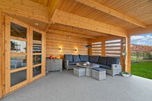 Blokhut Oletha 785 x 510 x 257 cm - Tuinhuis