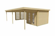 Blokhut Oletha 785 x 510 x 257 cm - Tuinhuis